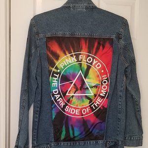 Pink Floyd Dark Side of the Moon Denim Jacket